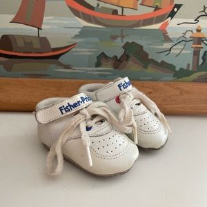 Adorable Vintage 1980s Fisher-Price Baby Sneakers